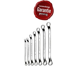 Ringsleutelset 7 delig met levenslange garantie