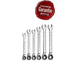 Ring-ratelsleutelset 6 delig met levenslange garantie