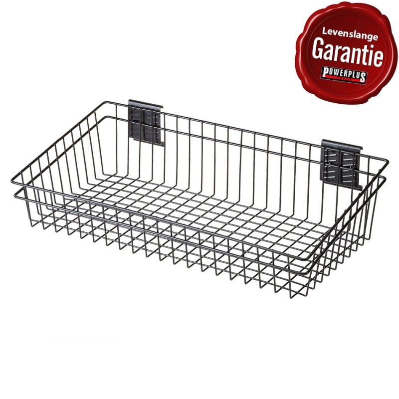 Draadmand 61 x 30 x 14 cm. tuingereedschap ophangen - opbergen - opbergsysteem