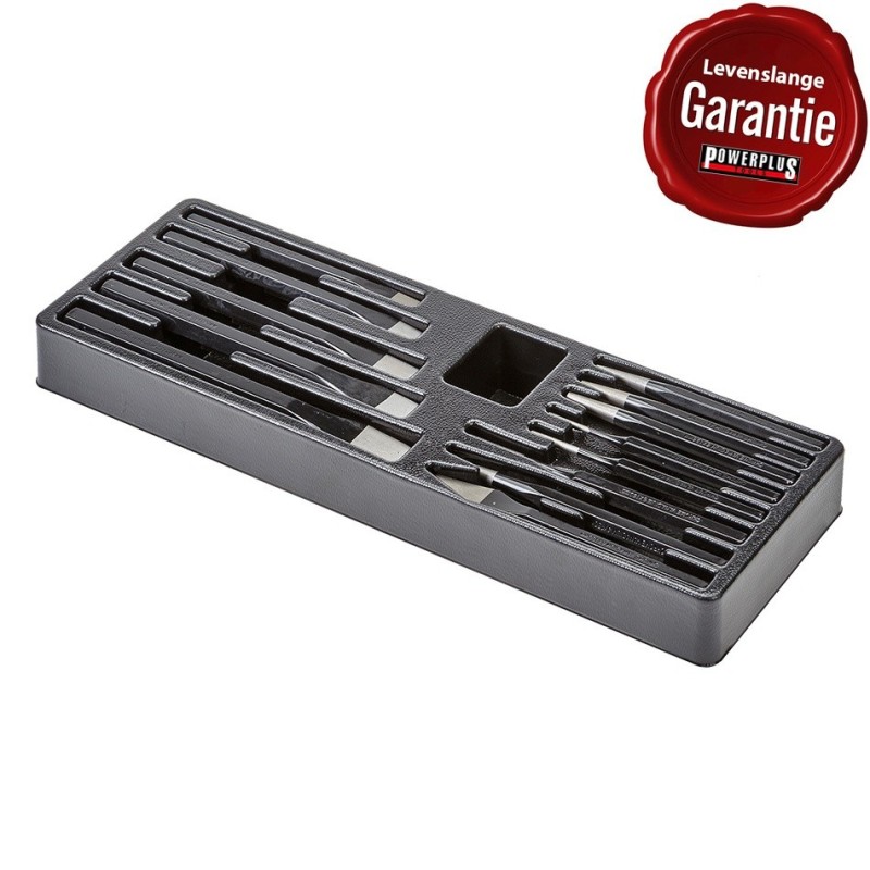 Drevel- en beitelset online kopen. Webshop Powerplustools.nl