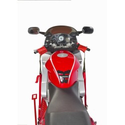 Stuur spanband stuurharnas voor motor / tie-down met tankbescherming