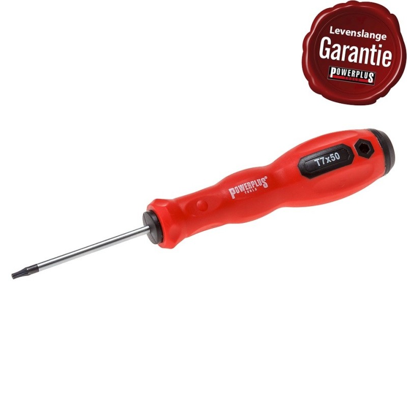 Torx schroevendraaier T7 x 150 mm met levenslange garantie