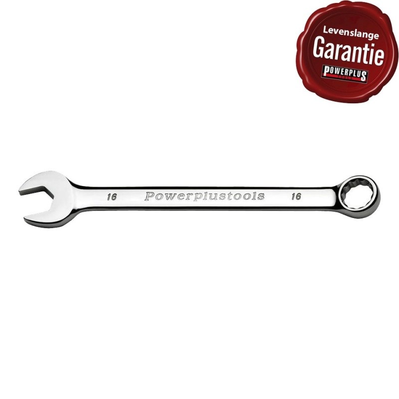 Ring-steeksleutel 16 mm met levenslange garantie