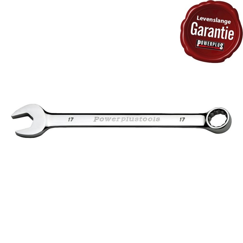 Ring-steeksleutel 17 mm met levenslange garantie