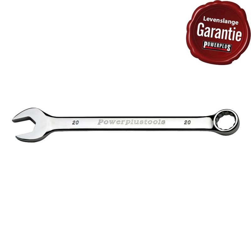 Ring-steeksleutel 20 mm met levenslange garantie