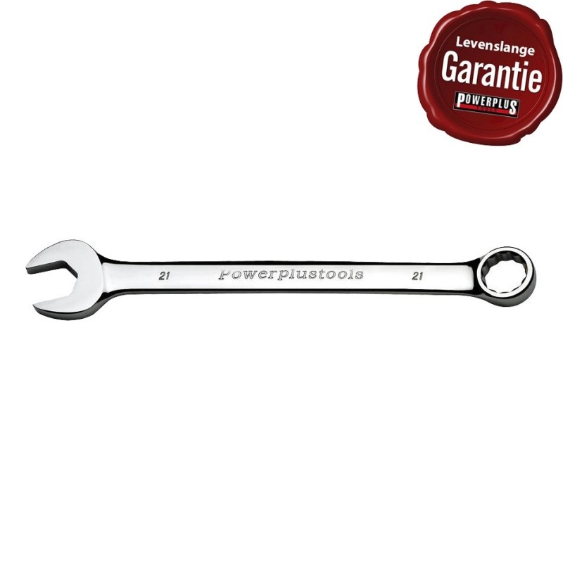 Ring-steeksleutel 21 mm met levenslange garantie