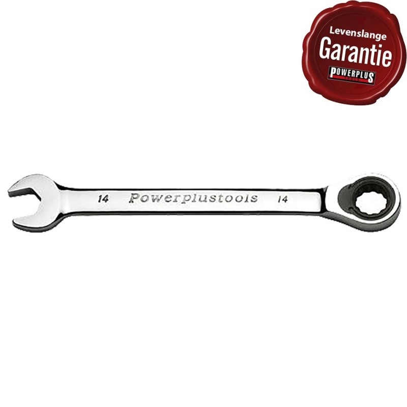 Ring-ratelsleutel 14 mm met levenslange garantie
