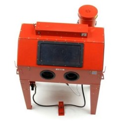 Straalcabine sbc 420 L met afzuiging