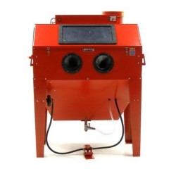 Straalcabine sbc 420 L met afzuiging