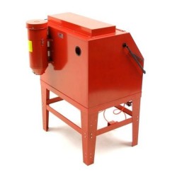 Straalcabine 990 Liter met afzuiging