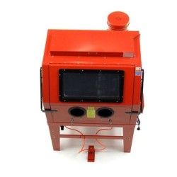 Straalcabine 990 Liter met afzuiging