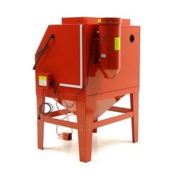 Straalcabine 990 Liter met afzuiging
