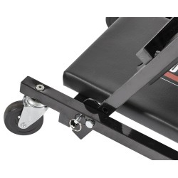 Ligmat op wielen ( om onder auto te werken ) – montagerolplank - werkplaatskruk inklapbaar
