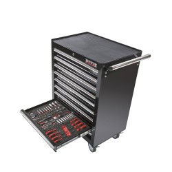 Schroevendraaier – doppen – inwendige torx – uitwendige torx dop set incl.  ratel 1/4 “ - 116 delen - soft mat.