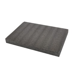 EPE foam mat type kaizen foam 40 x 57 x 5 cm. grijs/antraciet. 6 lagen